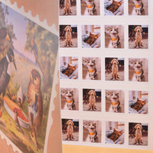 Load image into Gallery viewer, PERSONALISED SMALL POSTAGE STAMP STICKERS